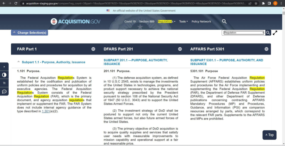 (ARC) User Guide | Acquisition.GOV